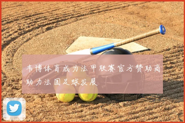 韦博体育成为法甲联赛官方赞助商助力法国足球发展